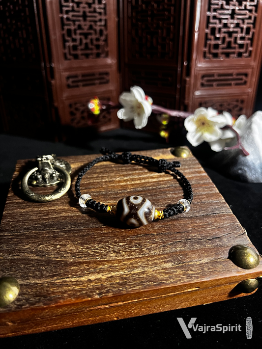 Panda Three-Eyes Dzi Bracelet