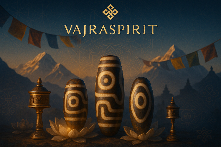 Rooted in the sacred traditions of the Himalayas, Vajraspirit is a bridge between ancient Tibetan culture and the modern seeker. We are custodians of the profound spiritual legacy of Dzi beads, dedicated to bringing the authentic essence of these powerful talismans to a global audience. Our brand embodies the mystical energy and timeless wisdom of the East, offering more than just jewelry—a connection to a higher purpose.